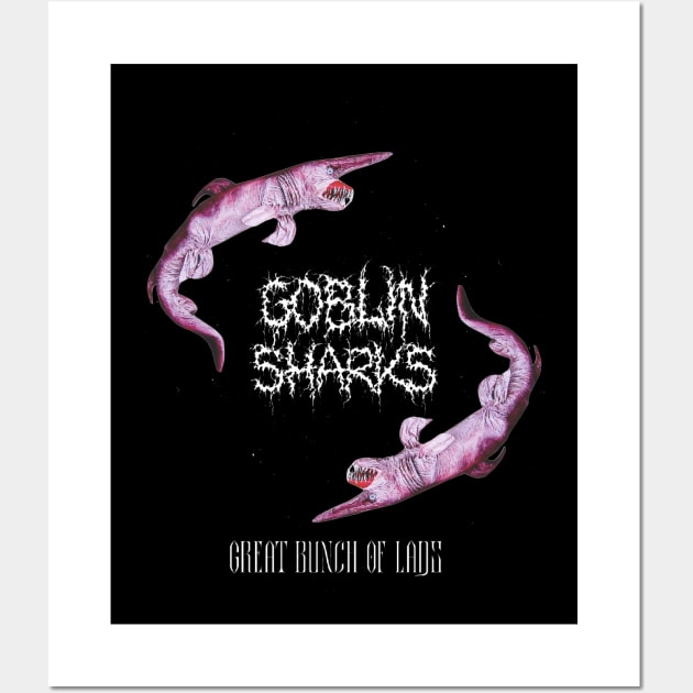 Goblin Sharks Wall Art by Jack of All Graves